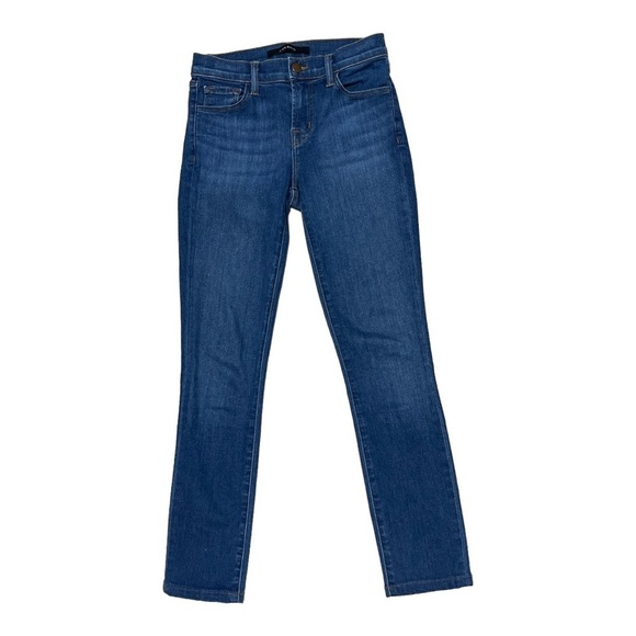 J Brand Mid Rise Skinny Jeans Size 23 - Picture 1 of 8